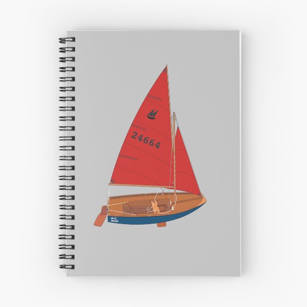 Item preview, Mirror Dinghy 24664 'Blue Goose' Perspective designed and sold by RedBubbleBath.