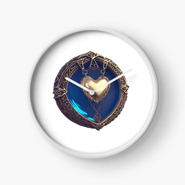 Corazón de metal, joya emblemática. Diseño exclusivo Reloj