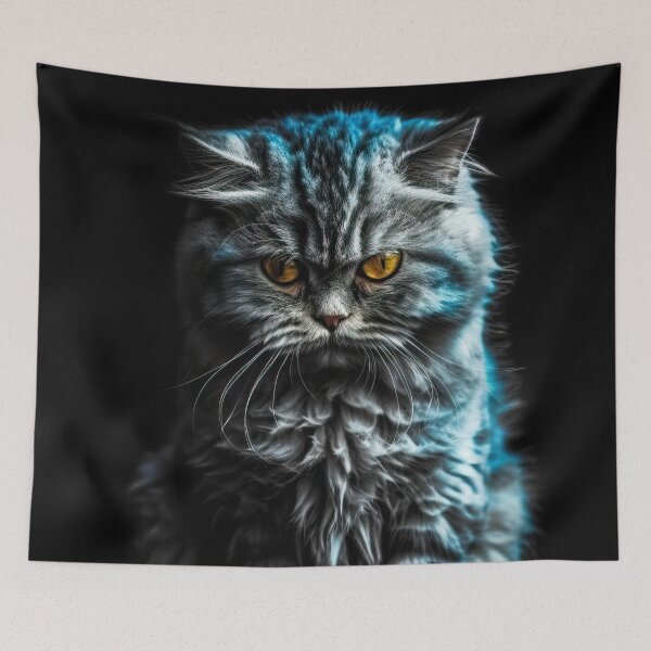 Item preview, Grumpy Kitten Smokey designed and sold by Pixelboys.
