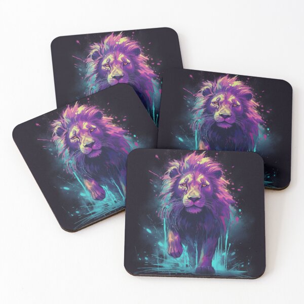 Item preview, King Lion Art designed and sold by letsgetinspired.