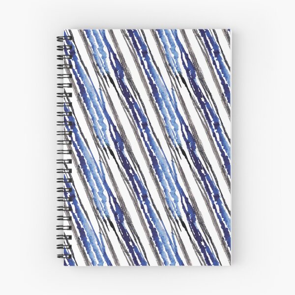 Item preview, Indigo abstract stripes designed and sold by hellcom.