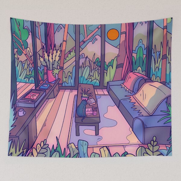 Item preview, A forest home designed and sold by Swadeillustrations.