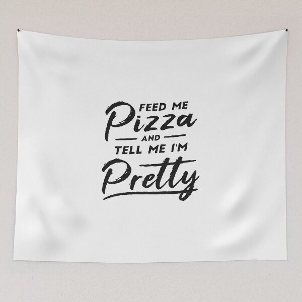 Item preview, feed me pizza designed and sold by vbdemkii.