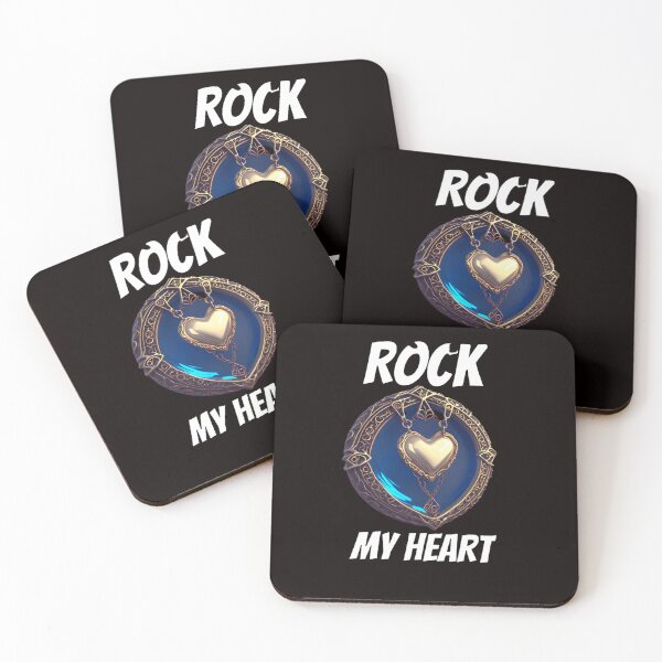Item preview, Metal heart. Rock is My Heart. A gem for rockers designed and sold by altohero.