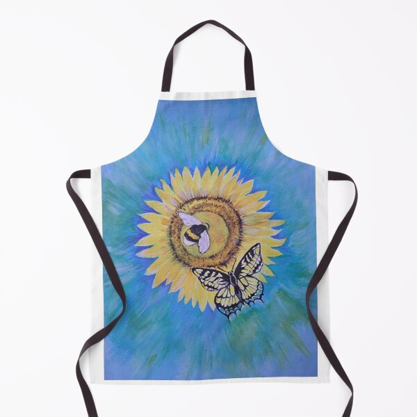 Item preview, Sunflower Bee and Butterfly designed and sold by Roselyn Snead.