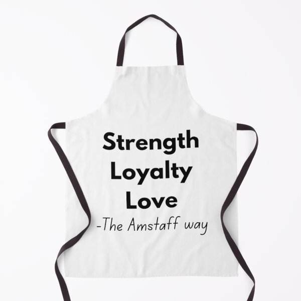 Item preview, Strength Loyalty Love, for Amstaff lovers designed and sold by TeePassion.