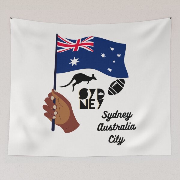 Item preview, Sydney Australia City T-SHIRT designed and sold by Moronova ⭐⭐⭐⭐⭐.