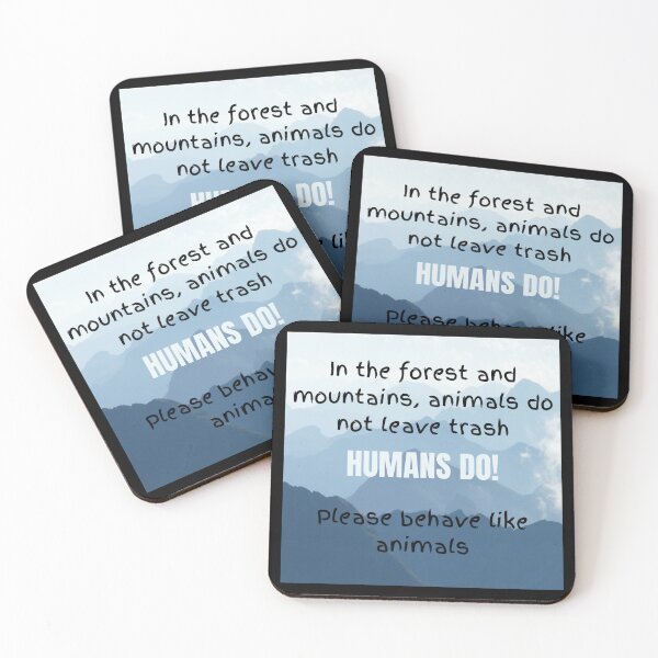 Item preview, Animals in the Forest & Mountains, Pollution, Clean-Up, Environment, Earth, Planet designed and sold by Rogue-Studio.