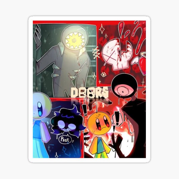 Roblox monster game ? Sticker for Sale by LelaBi