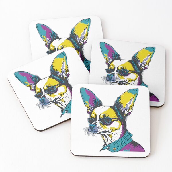 Item preview, Cool Chihuahua Andy Warhol Style designed and sold by ARTSY900.
