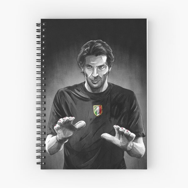 Item preview, Gigi Buffon - Juve - Italia Azzurri Serie A Football Artwork designed and sold by barrymasterson.