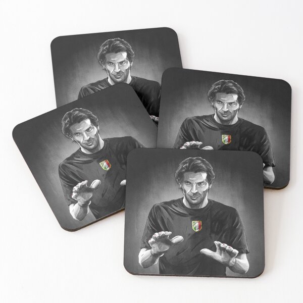 Item preview, Gigi Buffon - Juve - Italia Azzurri Serie A Football Artwork designed and sold by barrymasterson.
