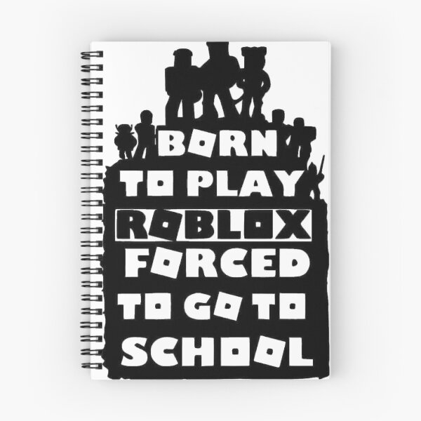 Item preview, born to play roblox , forced to go to school designed and sold by pietropah.