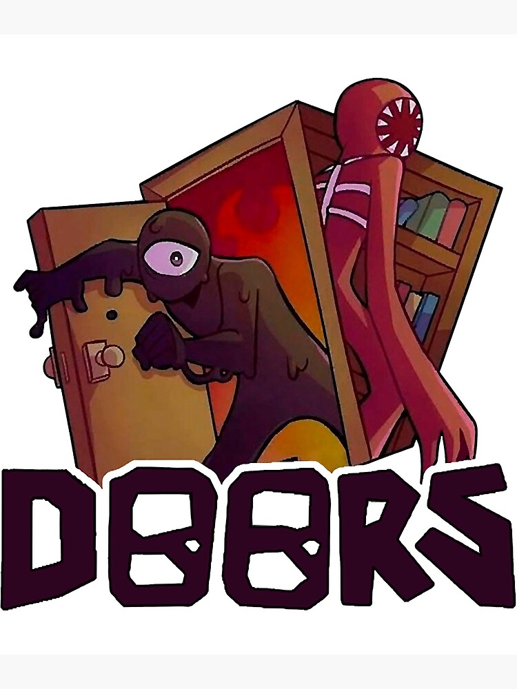 DOORS - Seek and Eyes Cute hide and Seek horror Kids  Pin for Sale by  RetroPanache