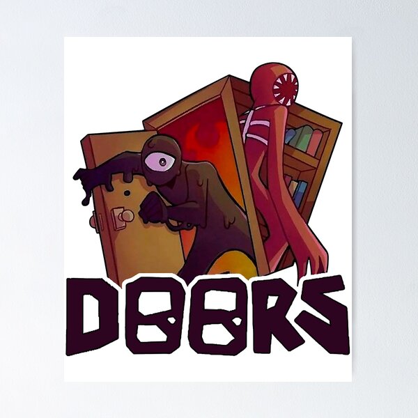Doors All the Entities New Doors Game Update Poster for Sale by