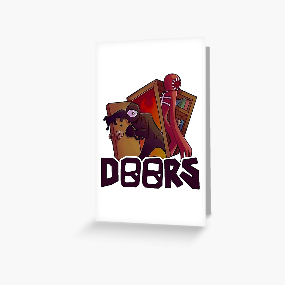 DOORS SEEK-HORROR Greeting Card for Sale by didi1t