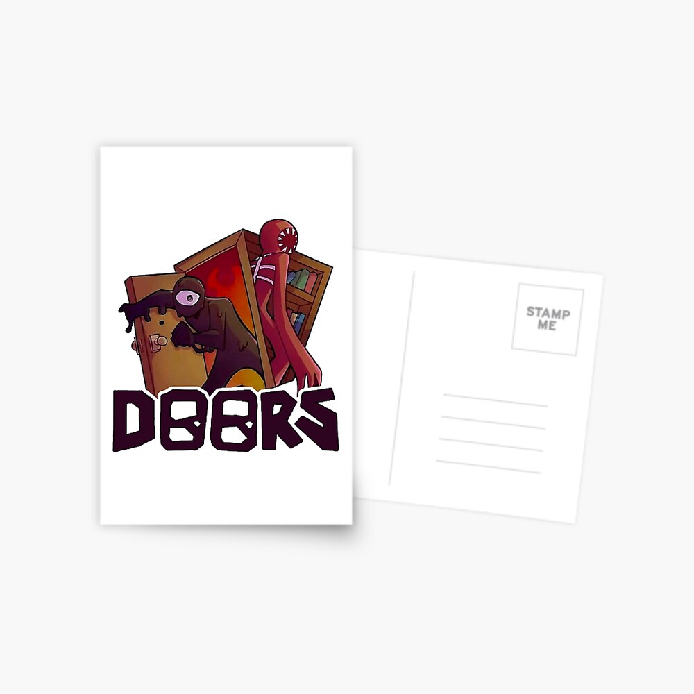 DOORS - Seek cute hide and Seek horror Active | Postcard