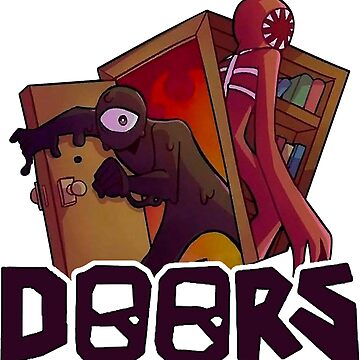 DOORS - Seek Eye hide and Seek horror eyes | Metal Print