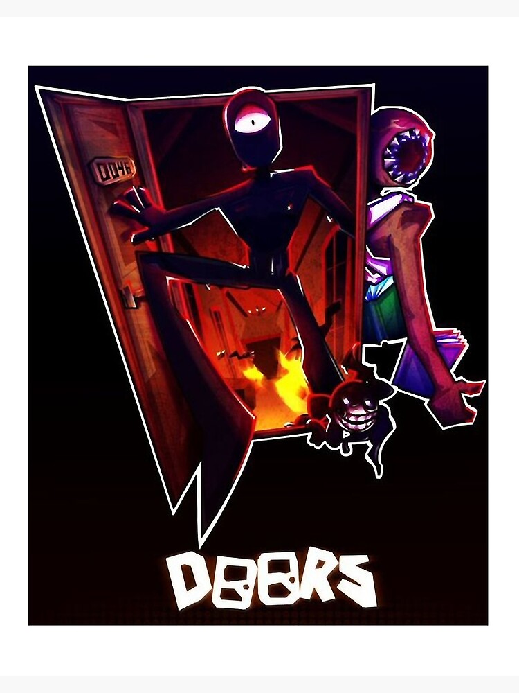 Roblox Doors Team | Art Board Print