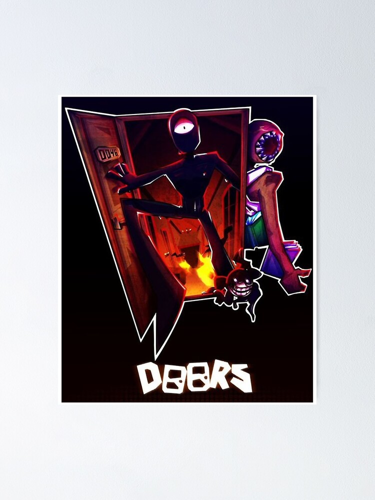 Roblox doors, no books ? Poster by doorzz