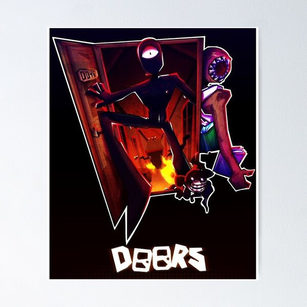 Christmas gift. Roblox, Doors, Videogame, Monsters  Sticker for Sale by  pietropah