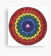 Community Mandala Canvas Print