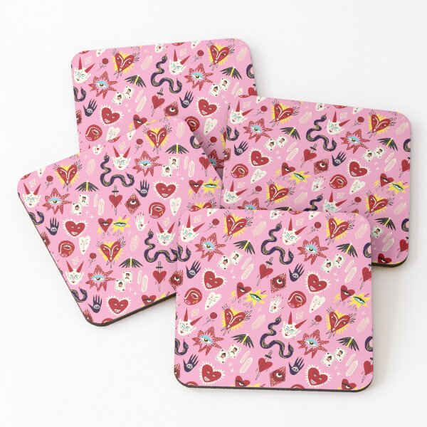 Item preview, Bizarre funky pattern with magical characters  designed and sold by Dustick.