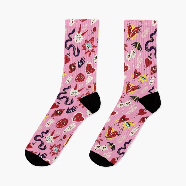 Item preview, Bizarre funky pattern with magical characters  designed and sold by Dustick.