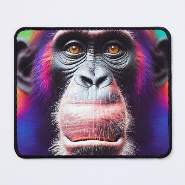 Item preview, Picasso, the colorful and loving chimpanzee designed and sold by Pixelboys.