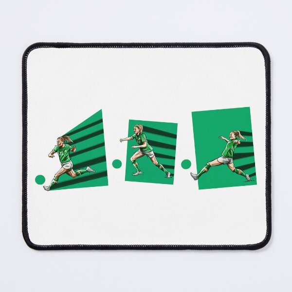 Item preview, Katie McCabe - Denise O' Sullivan - Louise Quinn - Ireland Womens National Team Football Artwork designed and sold by barrymasterson.