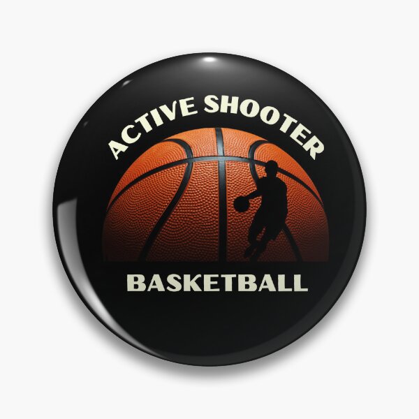 Item preview, Active shooter basketball designed and sold by Mystichaze.