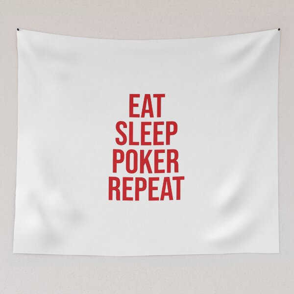 Aperçu de l'œuvre eat sleep poker repeat créée et vendue par camlenh.