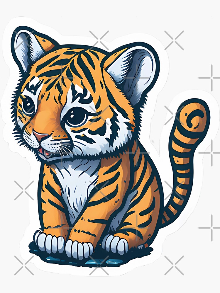 Tiger, Tiger Animation Anime, Cartoon tiger, cartoon Character, mammal png  | PNGEgg