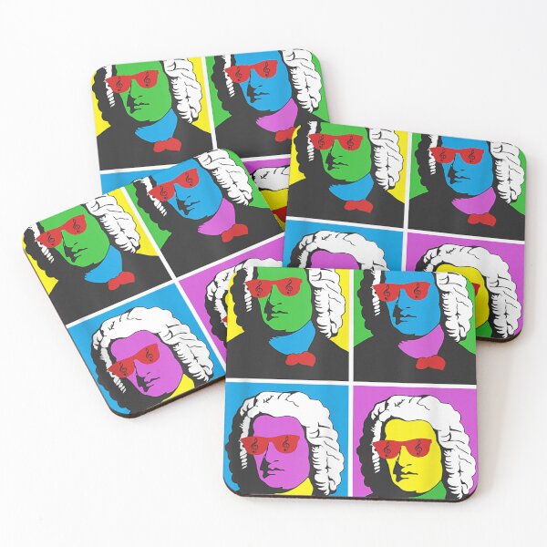 Item preview, Johann Sebastian Bach Pop Art Poster Style T-Shirt designed and sold by AmeenNester.