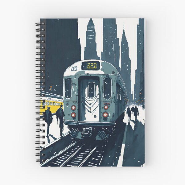 Item preview, New York subway - NYC Subway watercolor designed and sold by MayaDelaye.