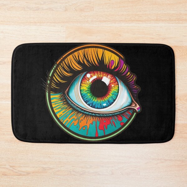 Item preview, Evil Psychedelic Eye designed and sold by The-Fox-Hole.