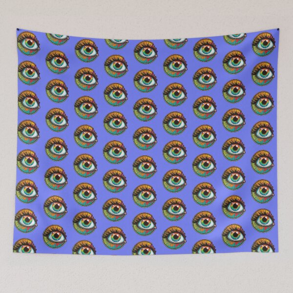 Item preview, Evil Psychedelic Eye designed and sold by The-Fox-Hole.