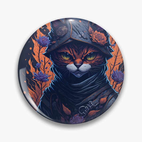 Item preview, Cool Ninja Cat Design designed and sold by ARTSY900.
