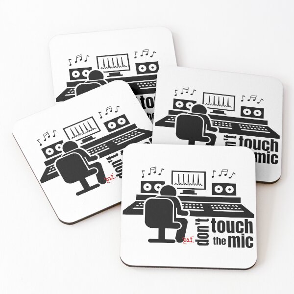 Item preview, Make an Audio Engineer Happy, Don't touch the mic / RoYuMi designed and sold by royumi.
