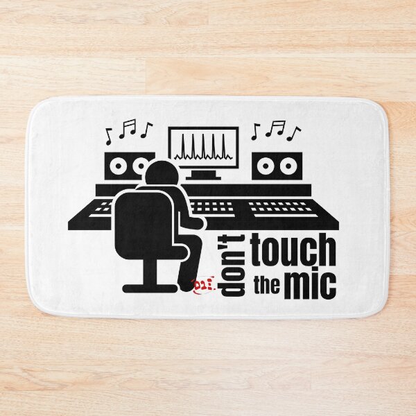 Item preview, Make an Audio Engineer Happy, Don't touch the mic / RoYuMi designed and sold by royumi.