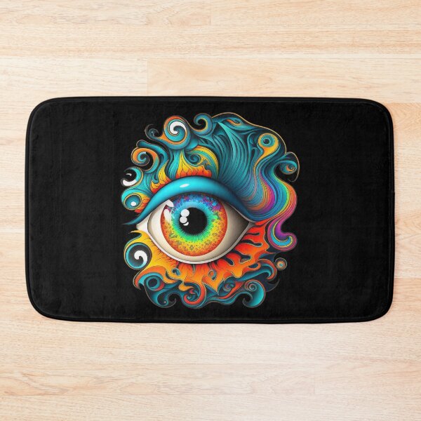 Item preview, Evil Psychedelic Eye designed and sold by The-Fox-Hole.