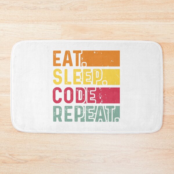 Item preview, Eat Sleep Code Repeat designed and sold by camlenh.