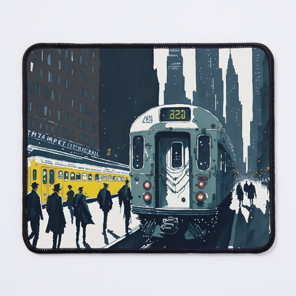 Item preview, New York subway - NYC Subway watercolor designed and sold by MayaDelaye.
