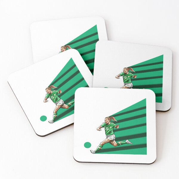 Item preview, Katie McCabe- Ireland Womens National Team Football Artwork designed and sold by barrymasterson.
