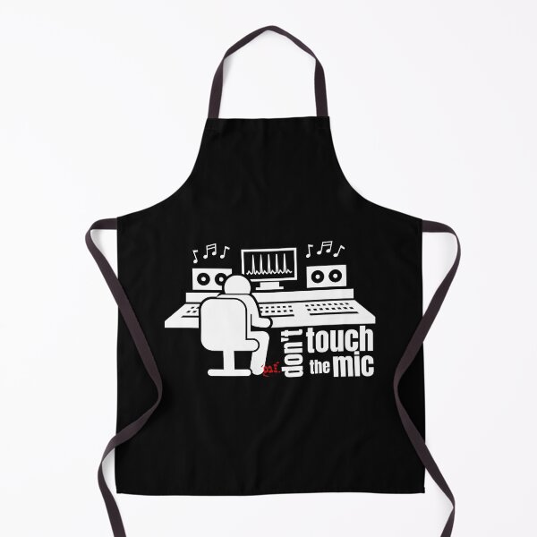 Item preview, Make an Audio Engineer Happy, Don't touch the mic (dark) / RoYuMi designed and sold by royumi.