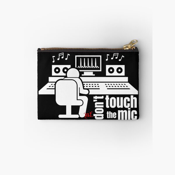 Item preview, Make an Audio Engineer Happy, Don't touch the mic (dark) / RoYuMi designed and sold by royumi.