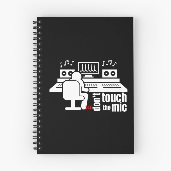 Item preview, Make an Audio Engineer Happy, Don't touch the mic (dark) / RoYuMi designed and sold by royumi.