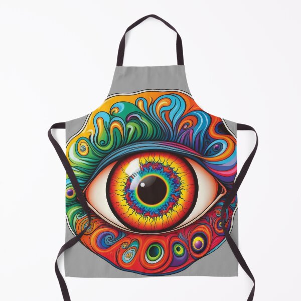 Item preview, Evil Psychedelic Eye designed and sold by The-Fox-Hole.