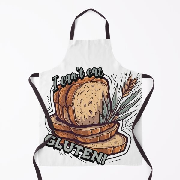 Artikelvorschau, I cant eat gluten no gluten awareness of gluten intolerance shirt, sticker and more entworfen und verkauft von AviationArtists.