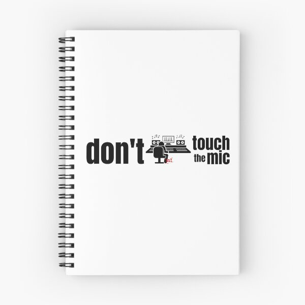 Item preview, Make an Audio Engineer Happy, Don't touch the mic II / RoYuMi designed and sold by royumi.